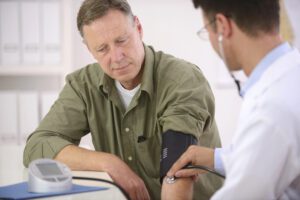 High blood pressure and gout